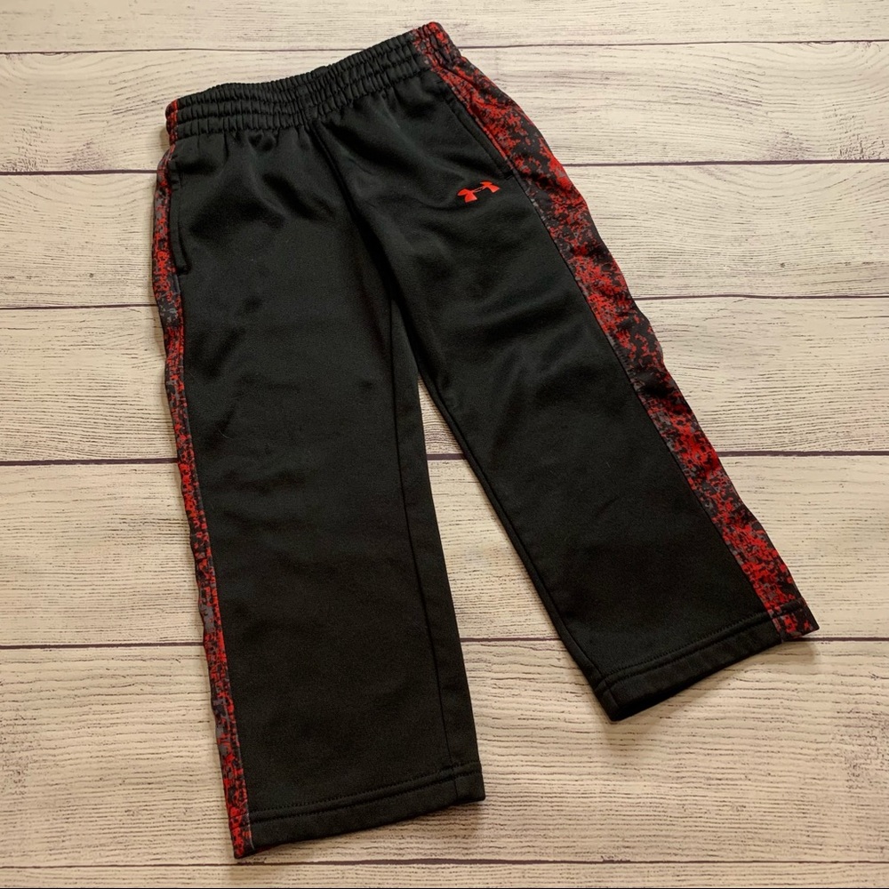 Boys Black Under Armour Pants Size 3T